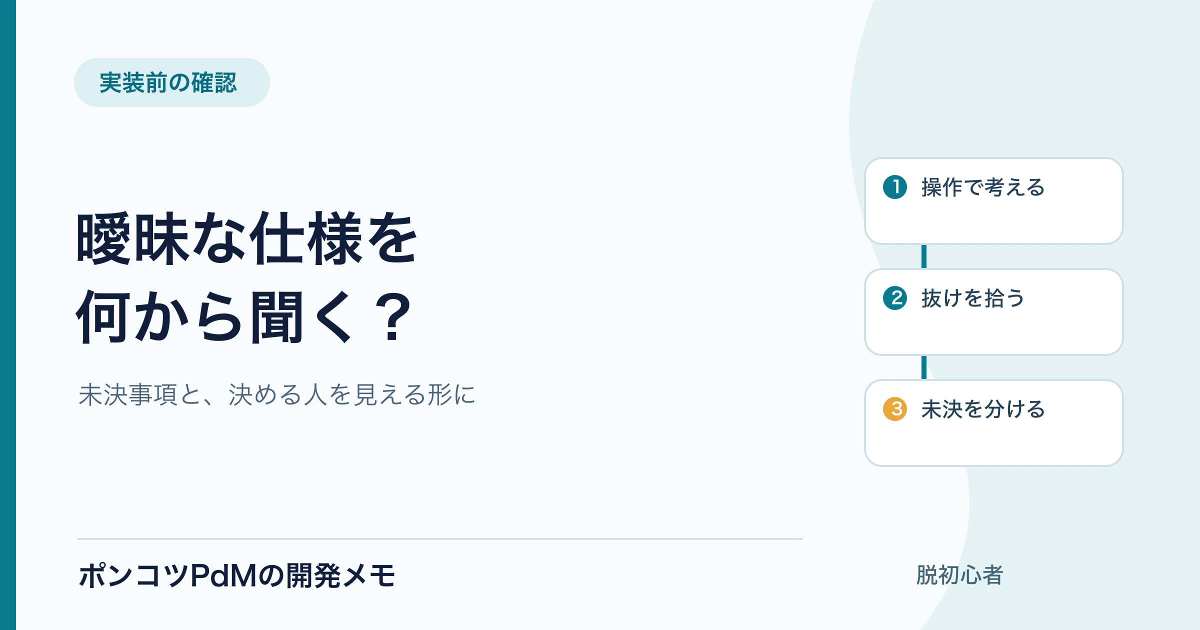 仕様確認のチェックリスト｜実装前に聞くべきことと質問例